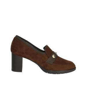 รองเท้าโลฟเฟอร์หนังผู้หญิง Cinzia Soft รุ่น Moccasin Heel DM352370 - Product Image 3