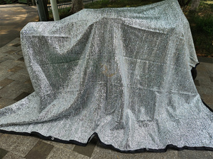 Chất lượng cao xe đậu xe bóng râm <span class=keywords><strong>Net</strong></span> Vòng dây nhôm xây dựng cho 90% UV bảo vệ - Product Image 6