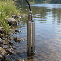 Moniteur de qualité de l'eau multiparamètres industriel JINGXIANG PH/TDS/ORP/EC/DO/CL/Turbidité avec écran LCD