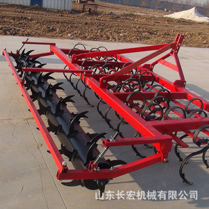 3ZS Series Farm Cultivator 4 <b>Row</b> Red Elastic Tooth Deep Tillage <b>Machine</b> For Tractor - Product Image 1