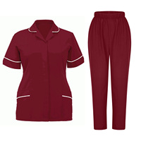 Tenue de travail personnalisée à manches courtes pour personnel d'hôtel, vêtements de nettoyage pour femme, uniforme de ménage