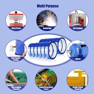 Термостойкая лента на заказ, термостойкая, термоклейкая, термостойкая, термостойкая, полиимидная лента - Product Image 6