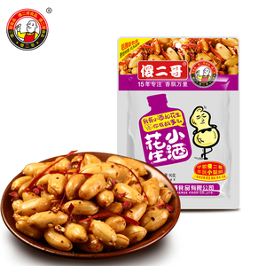 90g Spicy Roasted Peanuts Snack Ready to Eat Peanut <strong>Kernels</strong> Foil Bag OEM ODM Factory - Product Image 1