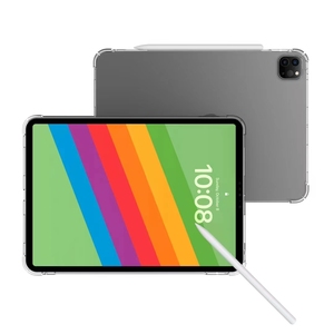 Nuevo para <span class=keywords><strong>Apple</strong></span> <span class=keywords><strong>iPad</strong></span> Pro 13 2025/2024 13,0 "Funda transparente, a prueba <span class=keywords><strong>de</strong></span> golpes delgada ligera suave TPU contraportada para <span class=keywords><strong>iPad</strong></span> Pro 13 <span class=keywords><strong>pulgadas</strong></span> M4/M5 - Product Image 3