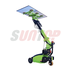 Elektrische geavanceerde glashefrobot, 800 kg draagvermogen, met 8 glazen zuignappen, 360° rotatie, 5m hefhoogte, vacuümheftruck - Product Image 4