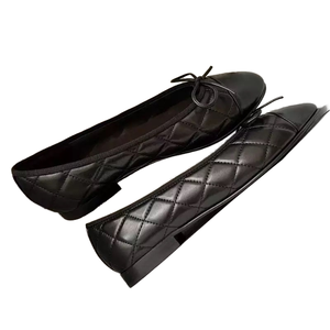 Chaussures plates de bureau pour femmes, semelle souple, couleur scintillante, mocassins à enfiler, antidérapantes, style ouvrier pour l'automne - Product Image 1