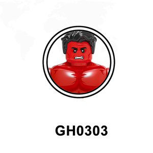 G0140 khối xây dựng siêu anh hùng Robert Bruce biểu ngữ gạch lắp ráp thu thập giáo dục nhựa mô hình tự làm cho trẻ em Đồ chơi Quà tặng - Product Image 2