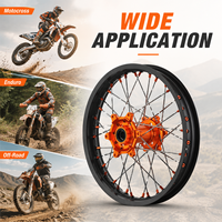 Roue à rayons en alliage d'aluminium de 19 pouces compatible avec Surron Talaria MX3 MX4 MX5, certifiée DOT/ISO, OEM personnalisée