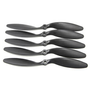 Hélice flexible noire de 8 pouces pour moteur XXD Su-27 Magic Board avec arbre de 3,17 mm de diamètre pour avions RC - Product Image 2