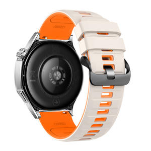 Bracelet de montre en silicone bicolore avec boucle à ardillon pour Amazfit Huami Honor Garmin <span class=keywords><strong>Suunto</strong></span>, interface 22 mm - Product Image 2