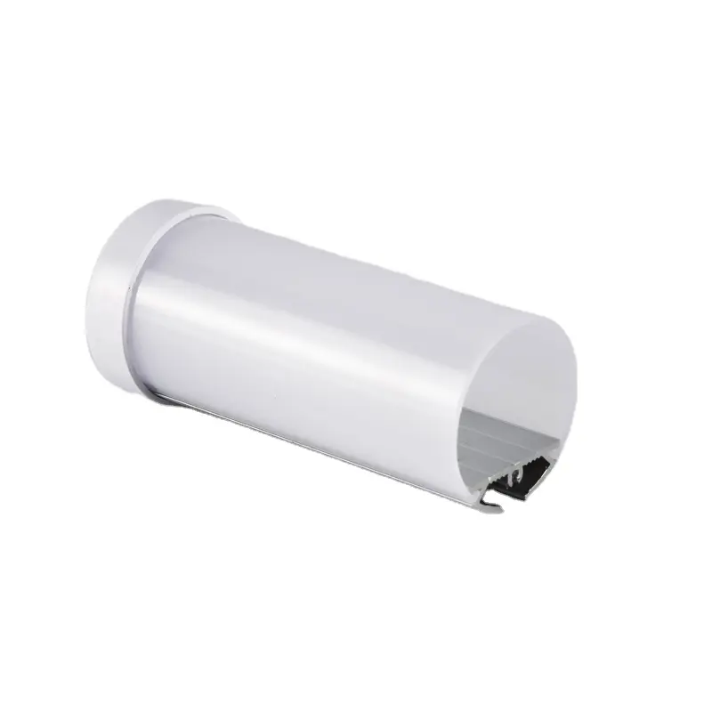 Perfil de led de alumínio suspenso, alta qualidade, canal de alumínio redondo, 30mm de diâmetro, para luz linear pingente