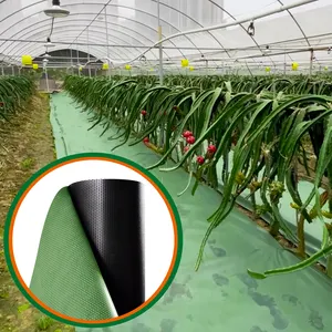 Geweldige Kwaliteit Gras Proof Aangepaste Kleur Ademende Hypothermische Kas Mulch Film Landbouw Plastic Folie Voor Groente