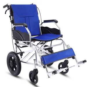 Алюминиевое складное инвалидное кресло-коляска