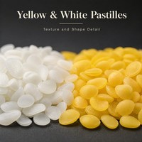Vente en gros de pastilles, flocons et granulés de cire d'abeille faits à la main, écologiques, 100% naturels pour bougies, Noël, Pâques, Diwali, bars