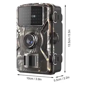 ナイトビジョンCMOSイメージングセンサー付きAAバッテリーライブハンティングカメラ防水隠しデザイン録画ナイトショット機能