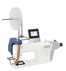 Máquina de coser industrial multifuncional, plisado de faldas