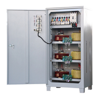 Régulateur de tension statique triphasé SHLEIPUSI 220V 380V, stabilisateur à condensateurs TNS 15kVA 20kVA, SVC en cuivre haute efficacité