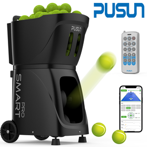 Máquina Lanzapelotas de <span class=keywords><strong>Tenis</strong></span> PT-SMART PRO PUSUN, Equipo de Entrenamiento con Control Remoto por Aplicación - Product Image 2
