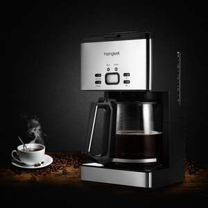 Cafetière <span class=keywords><strong>Homgeek</strong></span> haut de gamme 1,8 L, 15 tasses, programmable, avec carafe et cuillère doseuse à café - Product Image 2