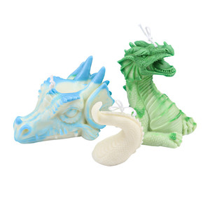 B-5043-7 chinesische Drachens chwanz flügel Spleißen Mousse Kuchen Harz Silikon Gips Seife Kerzen form Aroma therapie für 3D-Form - Product Image 5