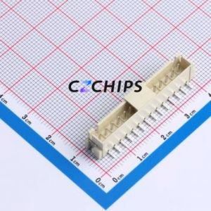 ZX-XH2.54-14PLT Wire-to-Board Pin Header SMD,P=2.5mm Connector 1x14P 2.5mm Vertical Mount XH - Product Image 1