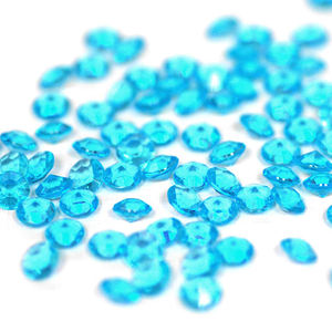 Turquesa acrílico diamante scatter para férias Stage Decor - Product Image 1
