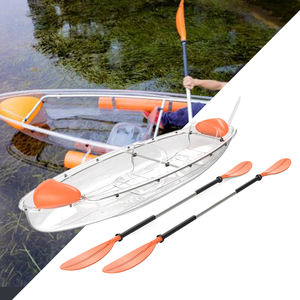 Bote de remo de cristal transparente de 30kg, individual, doble, para entretenimiento acuático, hoteles, barcos, hoja de policarbonato - Product Image 5