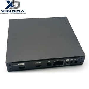 Boîtier en <span class=keywords><strong>aluminium</strong></span> sur mesure pour ports HDMI, USB, RJ45, encodeur/décodeur de signal HDMI, équipement de transmission vidéo industrielle - Product Image 1