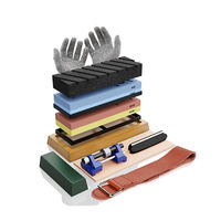 Vente en gros Nouveau Pierre à aiguiser Accessoires Pierre à aiguiser double face Pierres à aiguiser Ensemble de couteaux Cuisine Maison