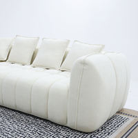 Canapé-lit modulaire Chesterfield convertible, mousse haute densité, une place, design moderne pour salon
