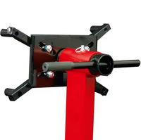 Support de réparation de moteur hydraulique en acier de 2000 lb, finition plaquée, pour l'entretien et les tests, outils essentiels pour mécaniciens, fourni par l'usine