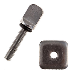 Tornillo de aleta trasera para tabla de paddle surf Autonomy Sup, M4, acero inoxidable, 32x4mm, apriete manual, para inserto de timón de tabla de surf - Product Image 2