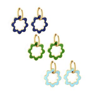 Aros de Acero Inoxidable PVD con Diseño de Dibujos Animados de Animales, Coloridos y Lindos, los Más Vendidos, para Unisex - Product Image 6