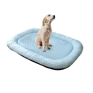 Bonita alfombrilla de juego inflable para salpicaduras, cómoda cama para perros, alfombrilla de refrigeración para mascotas