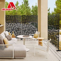 Panneaux de séparation extérieurs design, panneaux muraux décoratifs intérieurs pour balcon, décoration de bureau