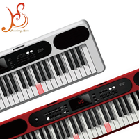 Clavier électronique HUASHENG 61 touches avec éclairage LED, 600 timbres, pour l'enseignement et la pratique à domicile