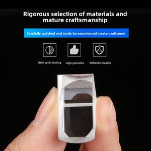 고정밀 12.5 하프 하우스 프리즘 광학 기기 렌즈 고투과율 유리 굴절 프리즘 - Product Image 2