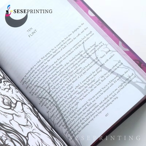 Impresión de Libros de Novela de Tapa Dura con Encuadernación Cosida y Laminación de Película, Personalizados, de Lujo, Románticos y de Fantasía - Product Image 3