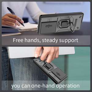 Funda Protectora para Teléfono Resistente a Impactos, con Anillo Metálico Duradero de 360° <span class=keywords><strong>y</strong></span> Protección de Lente para IQOO Z10 Turbo, Venta al Por Mayor del Fabricante - Product Image 6