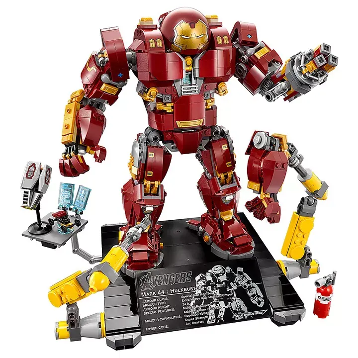 Hot Selling DIY SuperHeroes Mk44 Ironmans Hulkbuster Figura Building Block Set