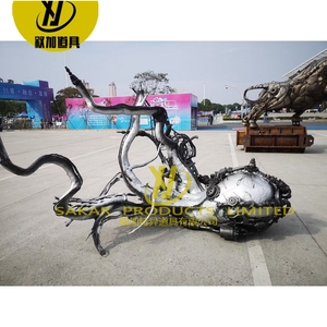 Steampunk Crabe Métal Mur <span class=keywords><strong>Art</strong></span> Industriel Rétro Commercial Espace Décoration pour Garage <span class=keywords><strong>Atelier</strong></span> Modèle Type de Produit - Product Image 3