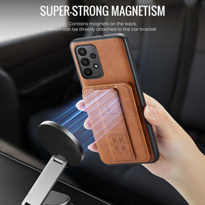 Custodia Premium in pelle artificiale per <span class=keywords><strong>Samsung</strong></span> A73/72/71/55/54/53/52/51/35/34/<span class=keywords><strong>33</strong></span>/25/24/23/22/15/14/13-Con slot per schede - Product Image 6