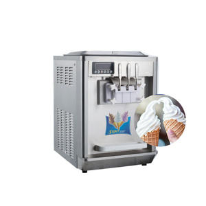 Máquina automática comercial más vendida para hacer helados de servicio suave, máquina de cono de helado - Product Image 1