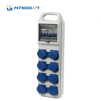 Boîte de jonction industrielle portable personnalisée, étanche IP66, ABS/PC, CE ROHS, anti-poussière, multi-prises, protection contre les fuites