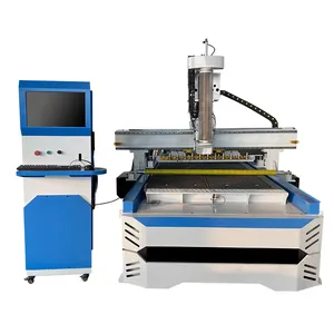 Máquina roteadora cnc 3d TOHAN para máquina de gravação em madeira 4 eixos ATC fabricante de máquinas para trabalhar madeira