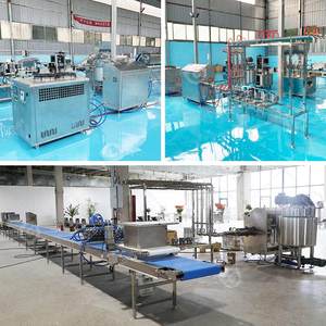 Kẹo bông <span class=keywords><strong>Marshmallow</strong></span> tiền gửi nhỏ làm cho thiết bị tự động máy đùn tiền gửi dòng sản phẩm Máy - Product Image 2