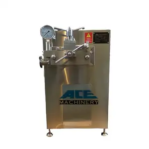 High Pressure Small Soy Production Milk Homogenizer Machine