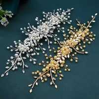 Serre-tête en cristal de perles de strass multicolores, chaîne de tête de mariée, serre-tête fait à la main en perles, couronne de cheveux