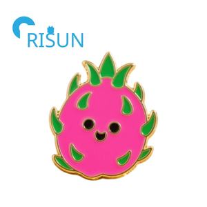 Fábrica barata lindo <span class=keywords><strong>Cactus</strong></span> frutas esmalte pines broches Dragonfruit Pin Metal personalizado dragón fruta <span class=keywords><strong>Pitaya</strong></span> esmalte solapa Pin insignia - Product Image 5