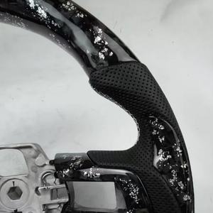 Volant de voiture en fibre de carbone modifié pour Ford <span class=keywords><strong>Mustang</strong></span> 500 Shelby Mach 1 RTR S550 2015-2023 5.0L <span class=keywords><strong>GT</strong></span> <span class=keywords><strong>V8</strong></span> 350, accessoires personnalisés - Product Image 6